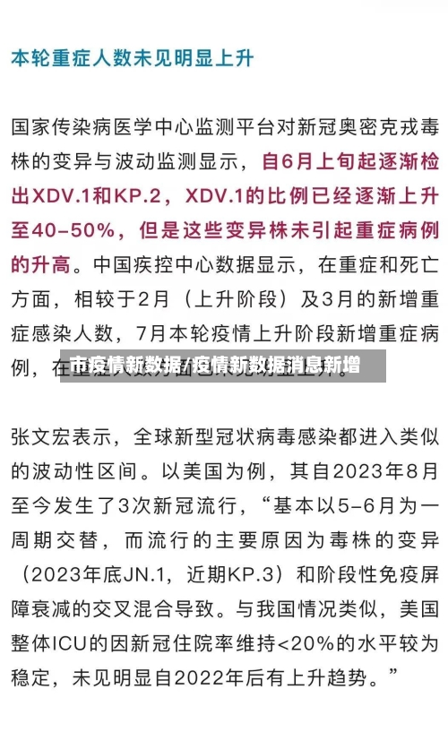 市疫情新数据/疫情新数据消息新增-第3张图片
